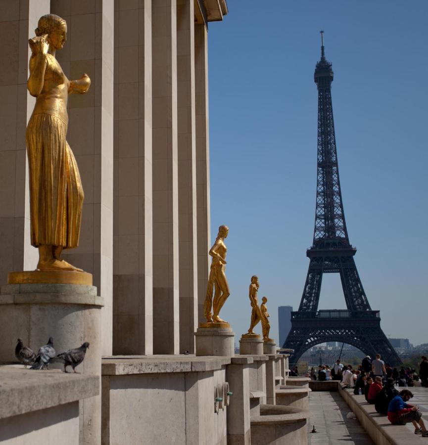 Apartamento Trocadéro- 2 pièces lumineux París Exterior foto
